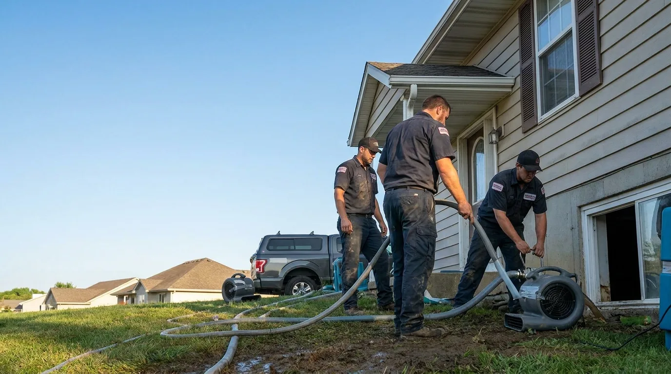 Water Removal in Dime Box, TX near me